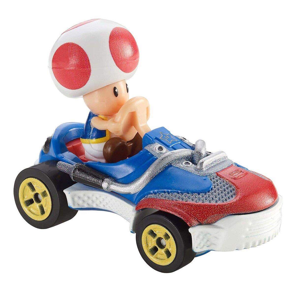 Hot Wheels Mario Kart Replica Die-Cast Toad 1:64