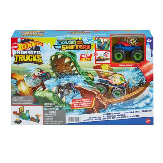 Mattel Hot Wheels Monster Trucks Color Shifters Playset (WMT)