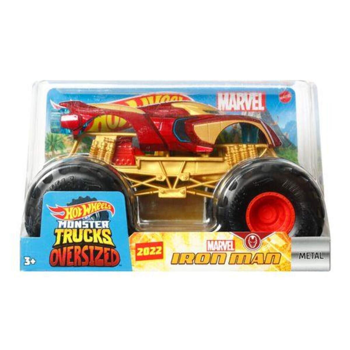 Hot Wheels Monster Trucks Die-Cast 1:24, 1 Stück, sortiert