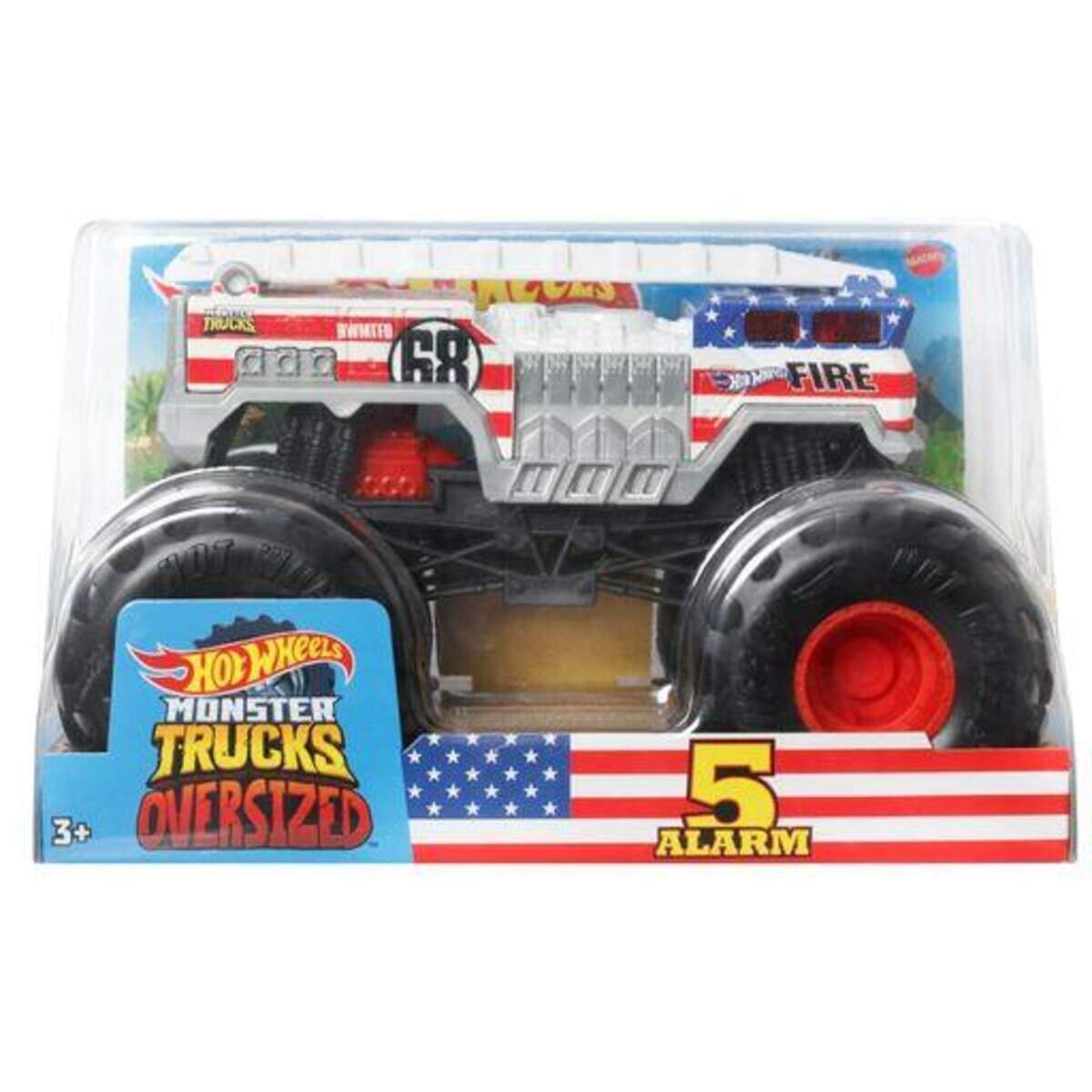 Hot Wheels Monster Trucks Die-Cast 1:24, 1 Stück, sortiert