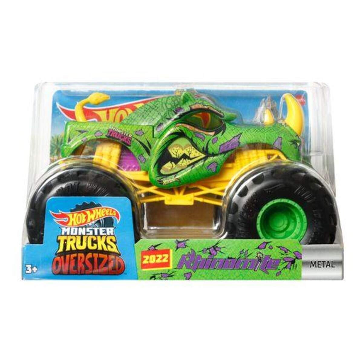 Hot Wheels Monster Trucks Die-Cast 1:24, 1 Stück, sortiert