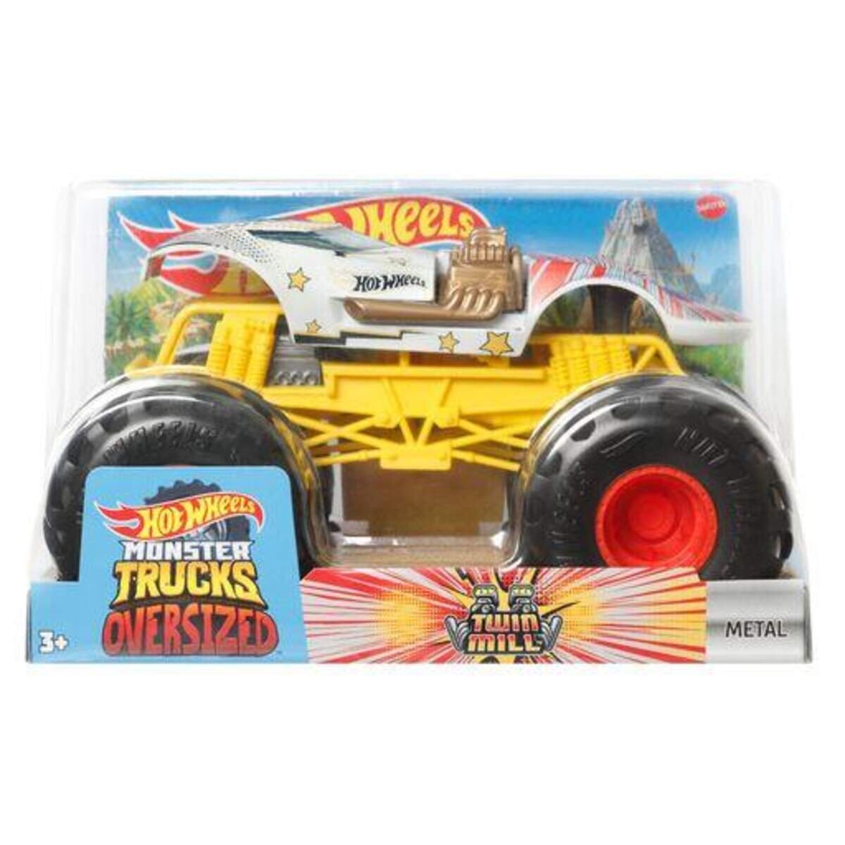 Hot Wheels Monster Trucks Die-Cast 1:24, 1 Stück, sortiert