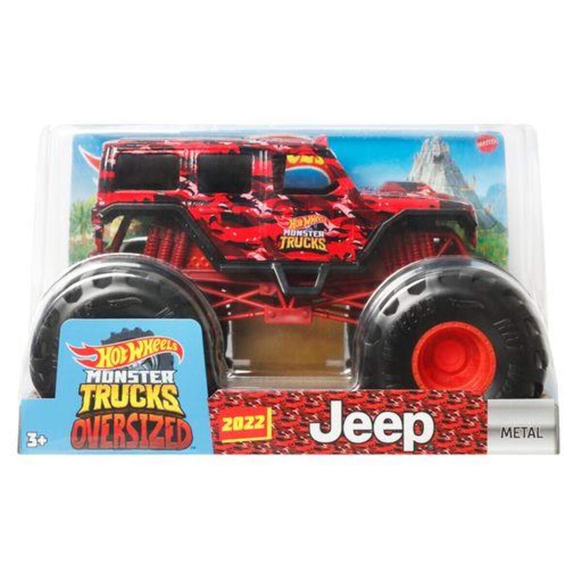 Hot Wheels Monster Trucks Die-Cast 1:24, 1 Stück, sortiert