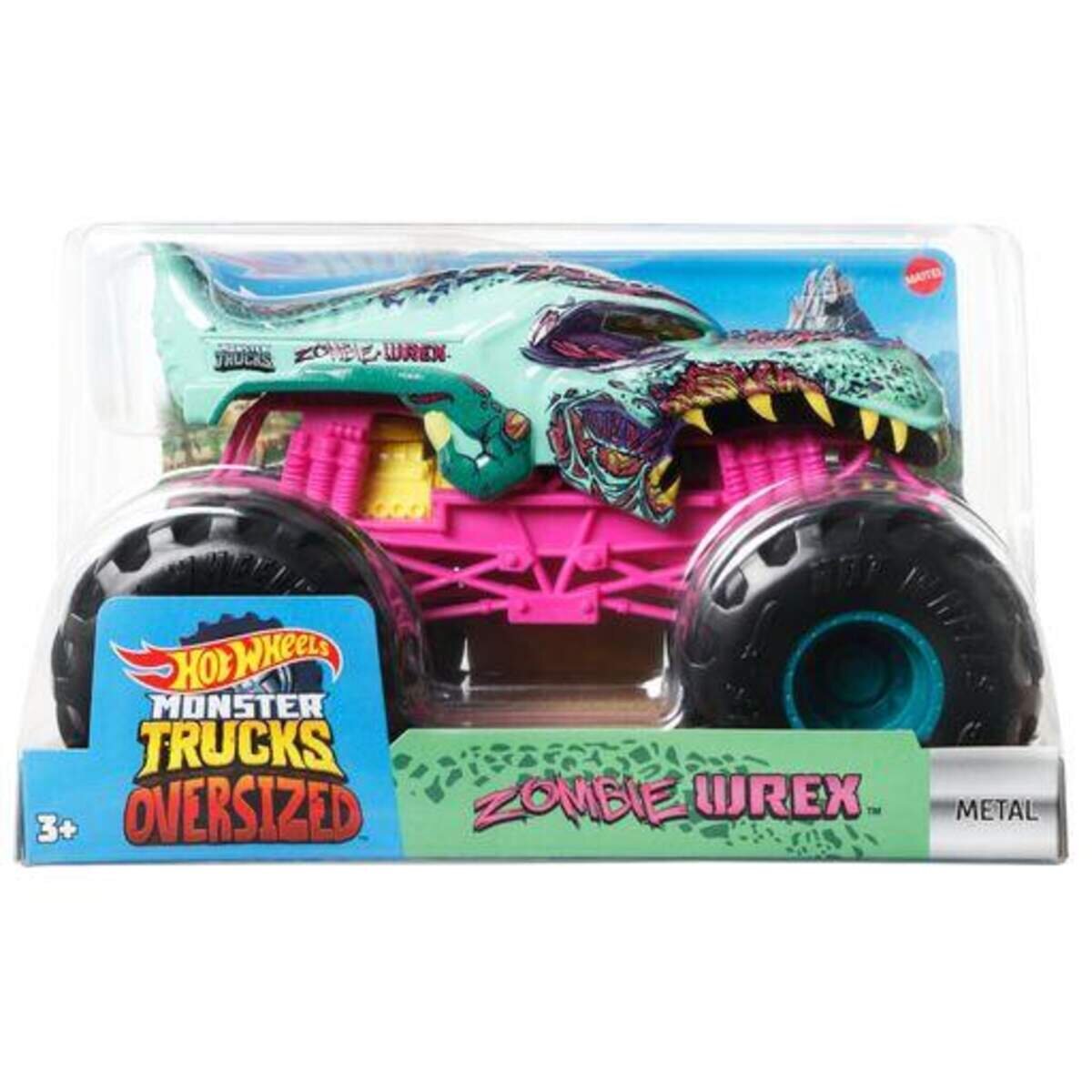 Hot Wheels Monster Trucks Die-Cast 1:24, 1 Stück, sortiert