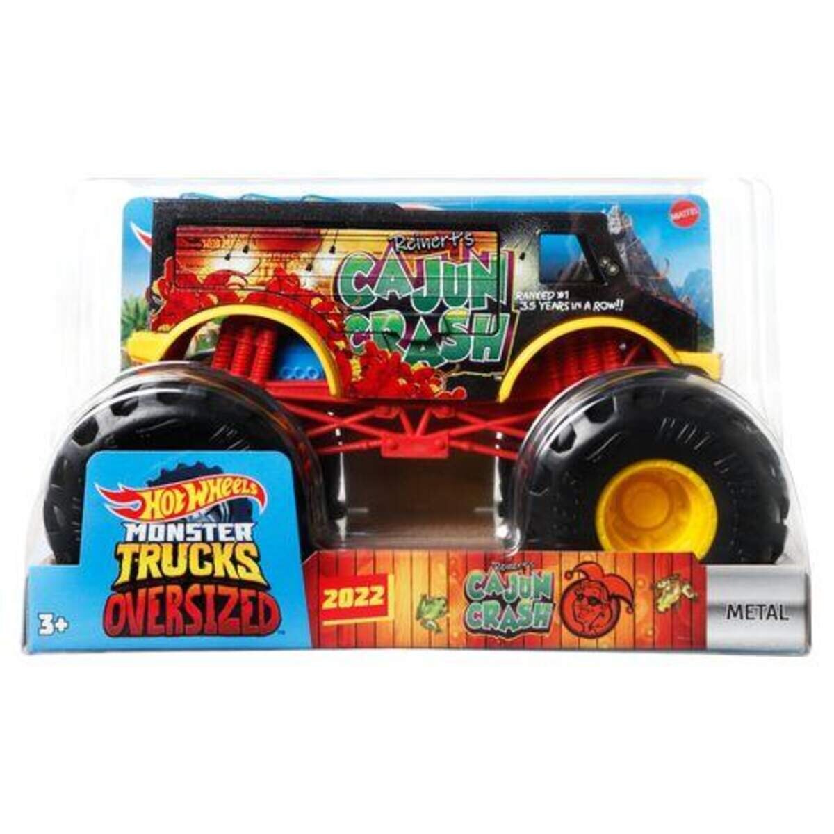 Hot Wheels Monster Trucks Die-Cast 1:24, 1 Stück, sortiert