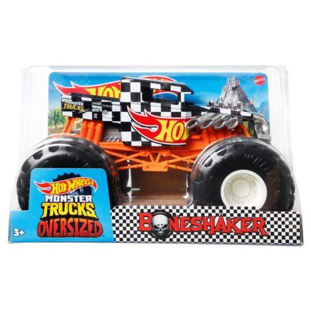 Hot Wheels Monster Trucks Die-Cast 1:24, 1 Stück, sortiert