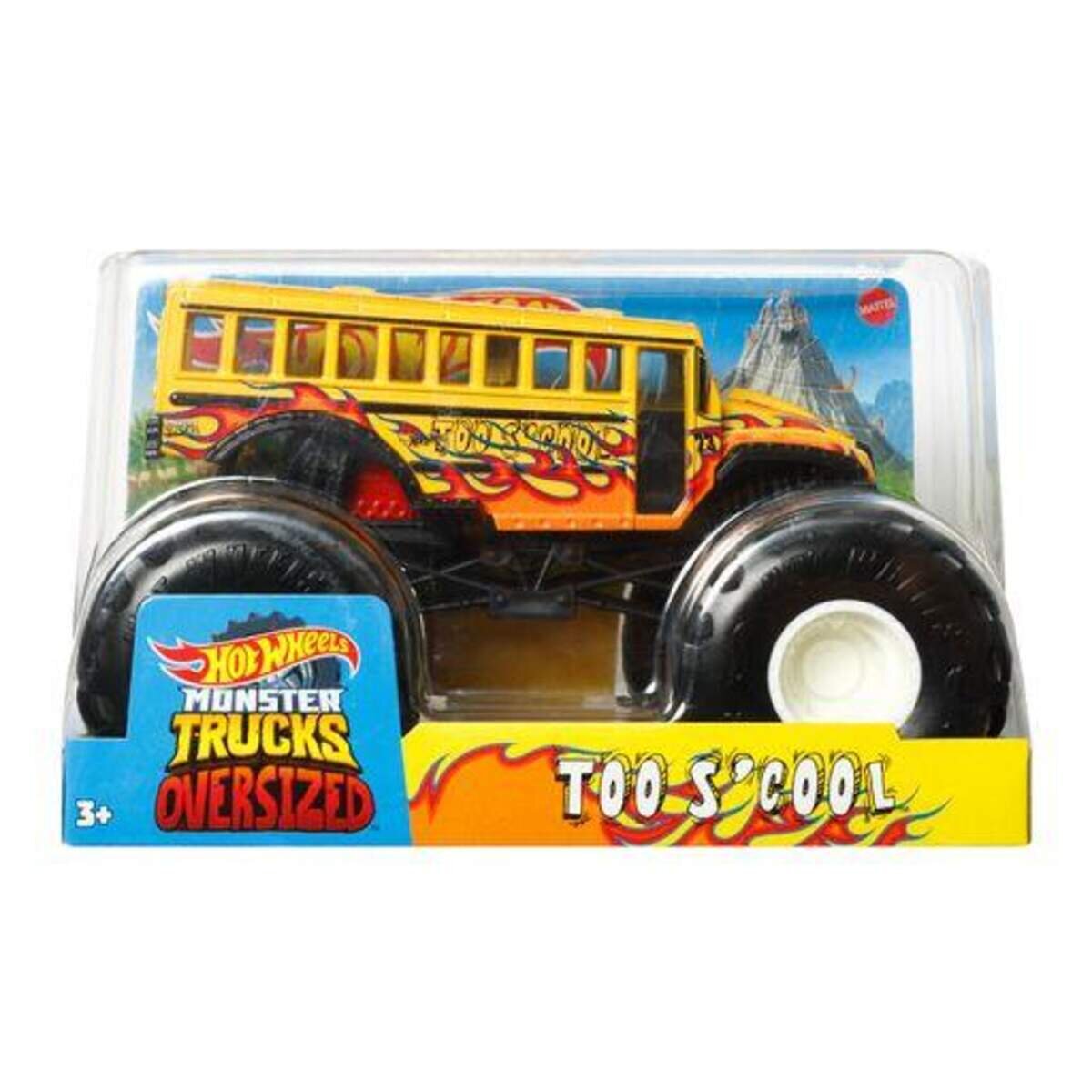 Hot Wheels Monster Trucks Die-Cast 1:24, 1 Stück, sortiert