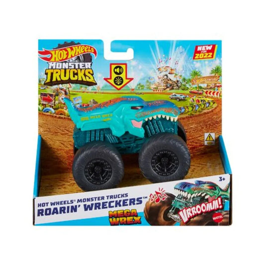 Hot Wheels Monster Trucks 1:43 Mega Wrex mit Lichtern und Geräuschen