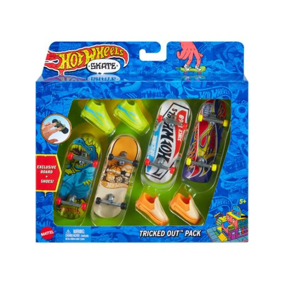 Hot Wheels Skate Multipack, 1 Packung, 4-fach sortiert