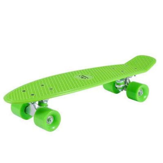 Hudora Mini Skateboard Retro Lemon Green