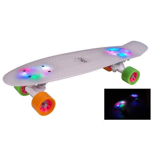 Hudora Skateboard Retro Rainglow