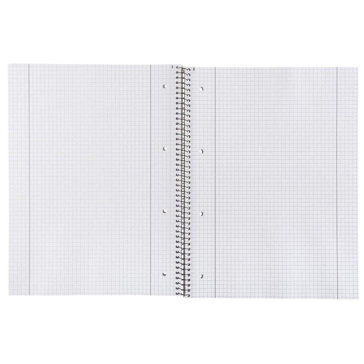 Idena Collegeblock, DIN A4, 80 Blatt, 70 g/m², kariert, gelocht