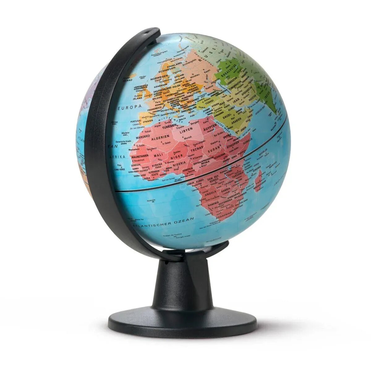Idena Globus, Ø 11 cm, mit politischem Kartenbild