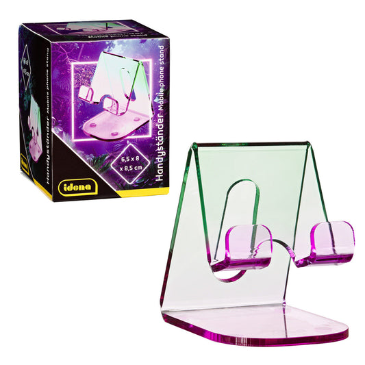 Idena Handyständer Bicolor Acryl lila grün