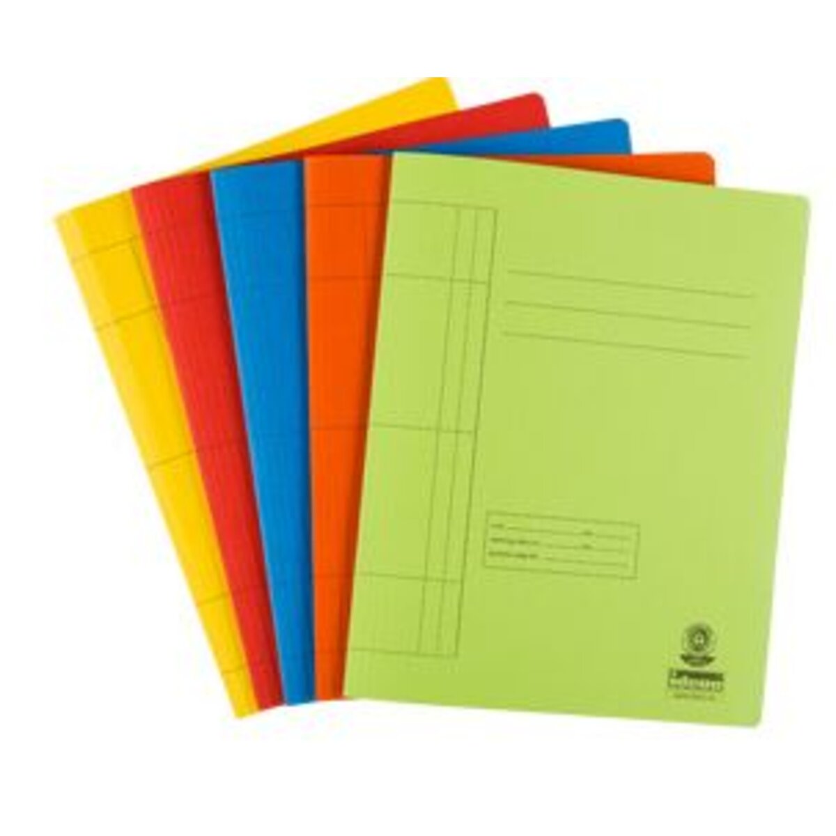 Idena Karton-Schnellhefter, DIN A4, 250 g, 1 Stück, 5 Farben sortiert