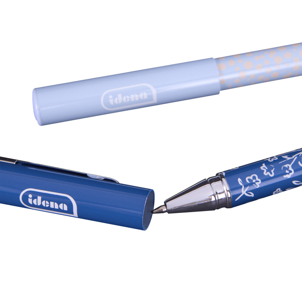 Idena Kugelschreiber 2er-Set Metall