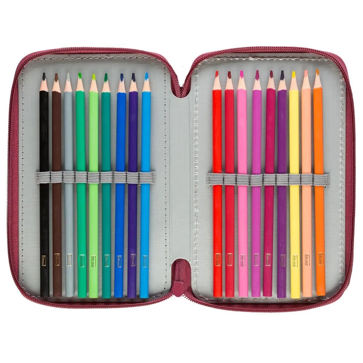 Idena 20119 Schüleretui Triple