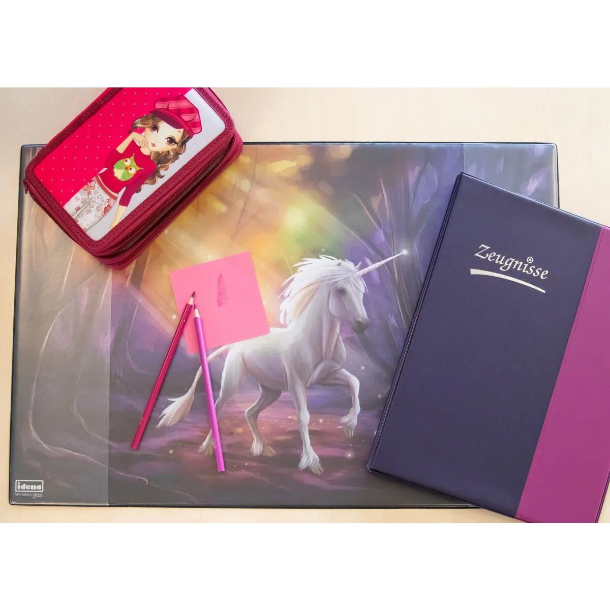 Idena 20119 Schüleretui Triple