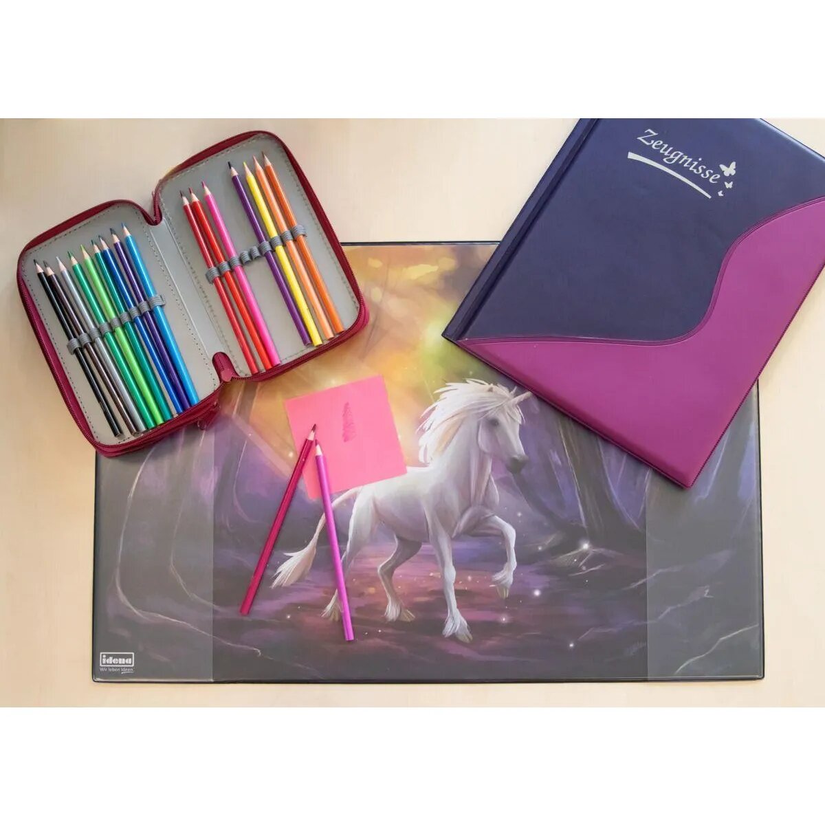 Idena 20119 Schüleretui Triple