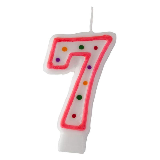 Idena Zahlenkerze 7