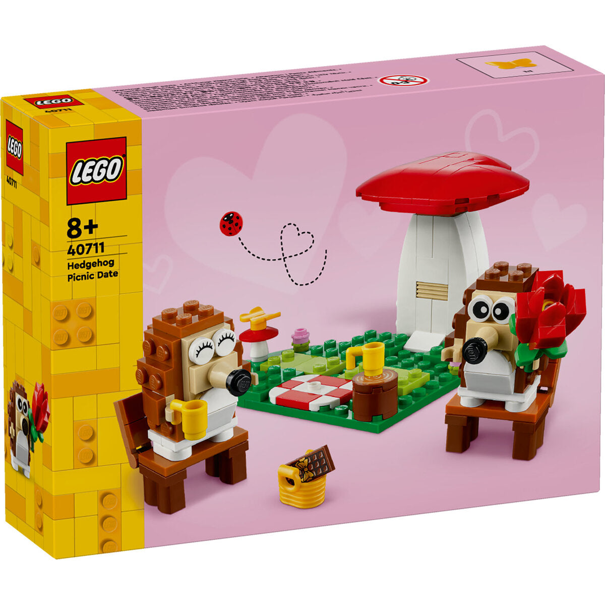LEGO® Iconic 40711 Igel und ihr Picknick-Date