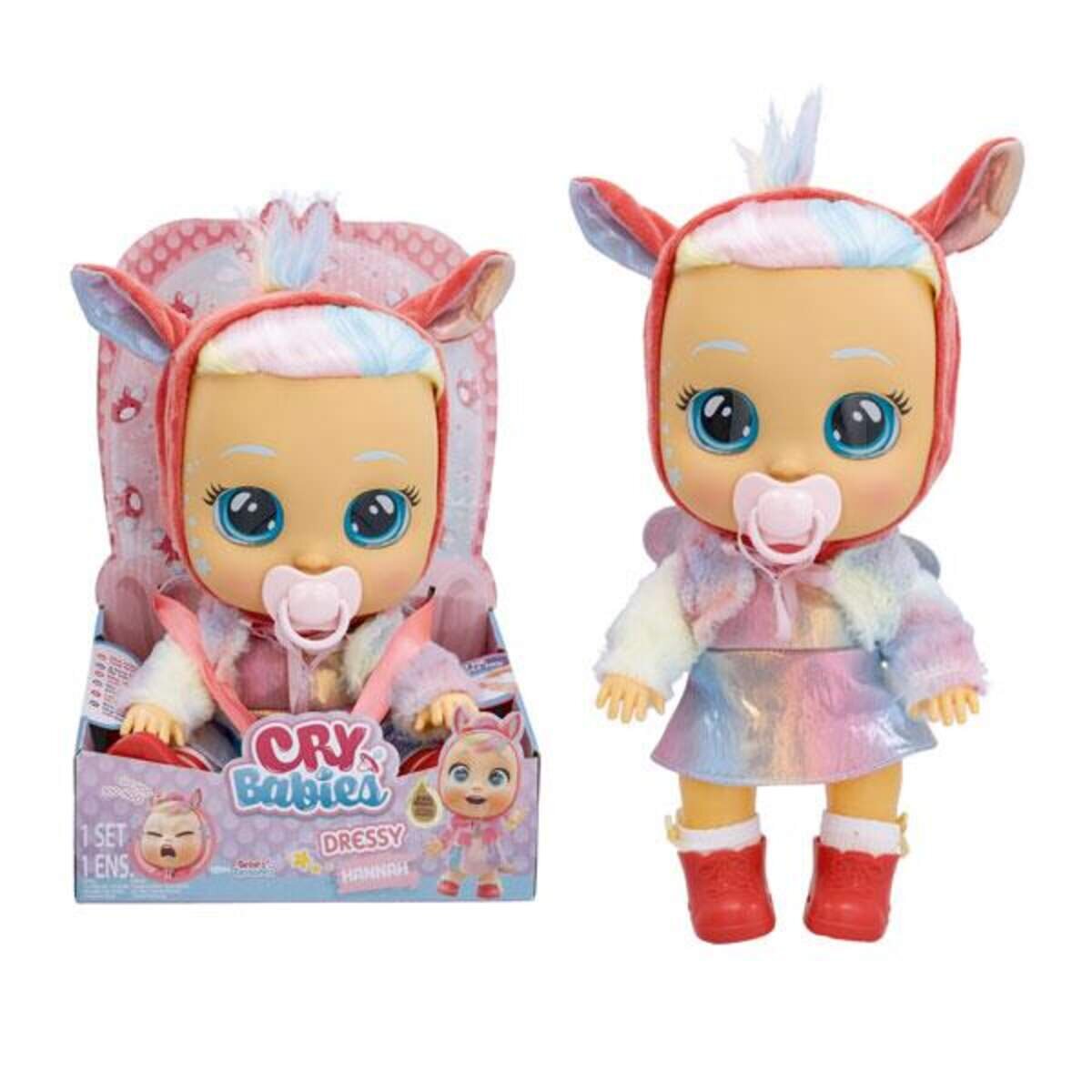 IMC Toys Cry Babies Dressy Fantasy - Hannah