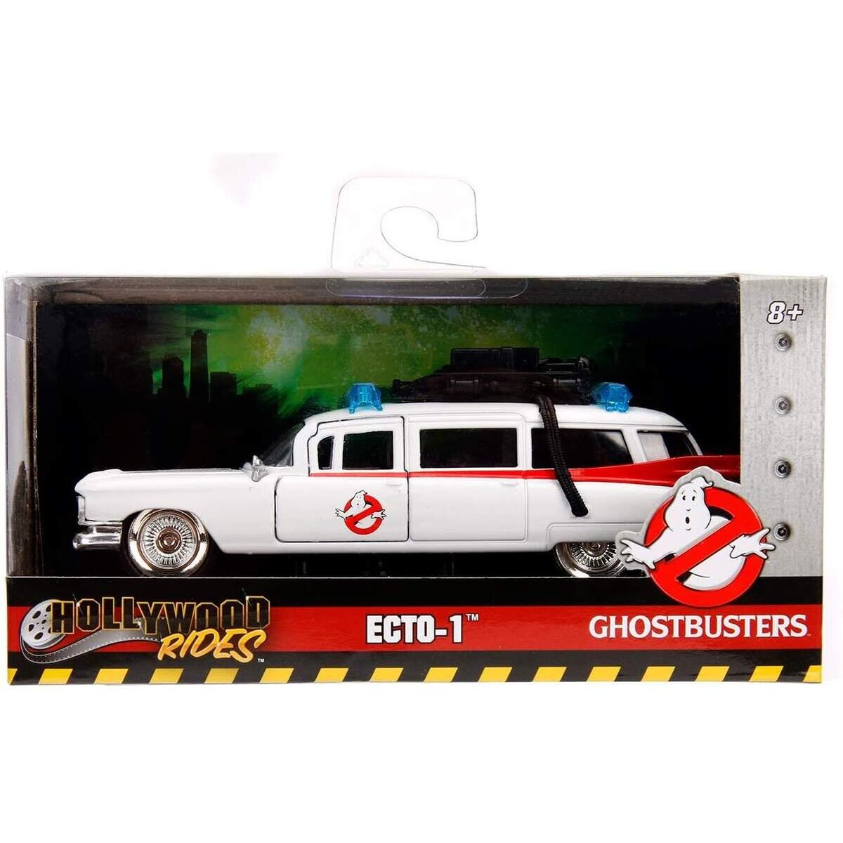 Jada Dickie Toys Ghostbuster ECTO-1 Spielzeugauto, Weiß