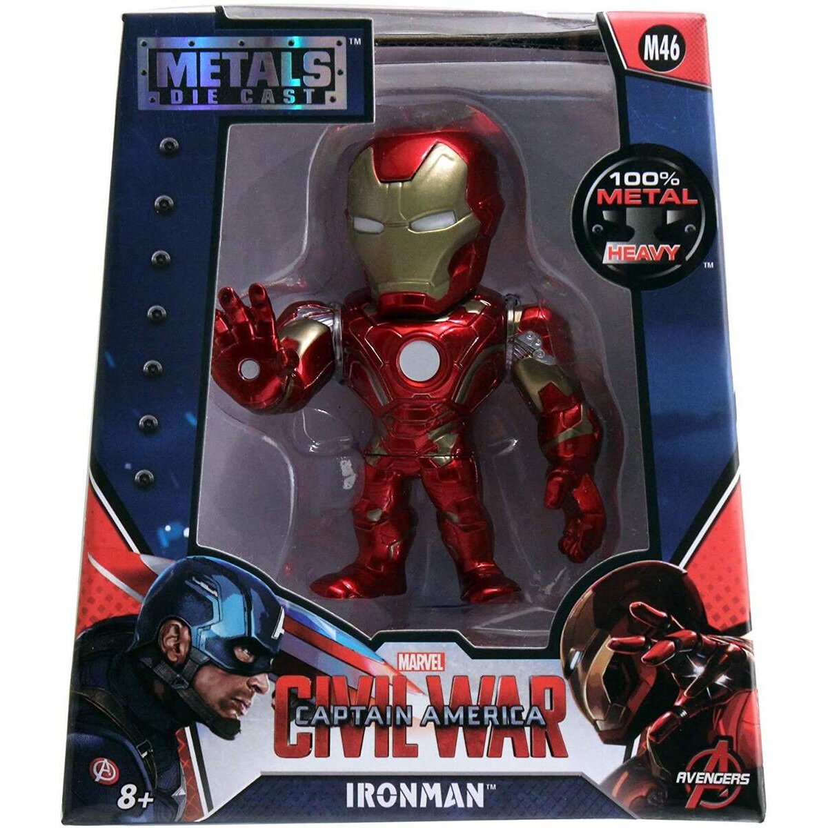 Jada Marvel Ironman Figure. 10 cm