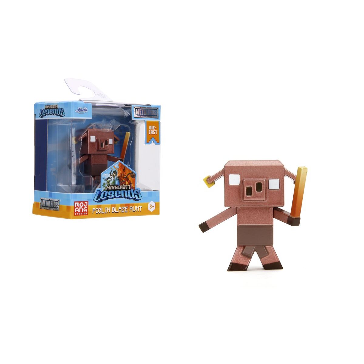 Jada Minecraft Figur Welle 2, 6,5 cm, 1 Stück, 4-fach sortiert