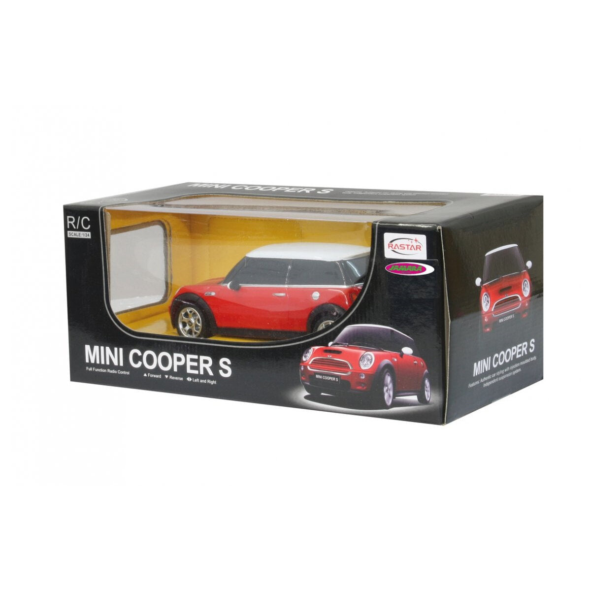 Jamara Mini Cooper S 1:24 rot