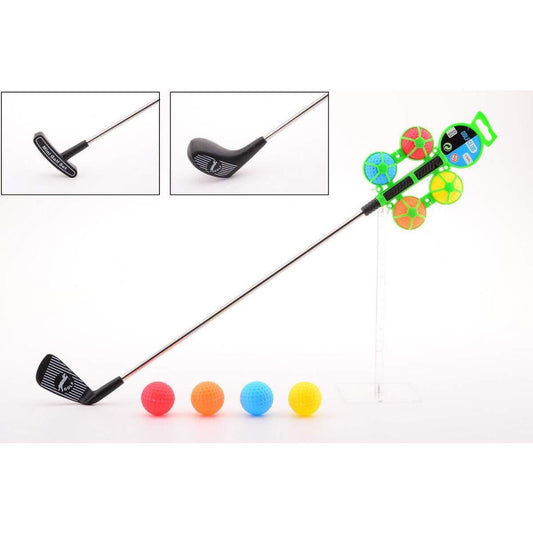 Johntoy Sports Active Golf club mit 4 Bälle 3-fach sortiert