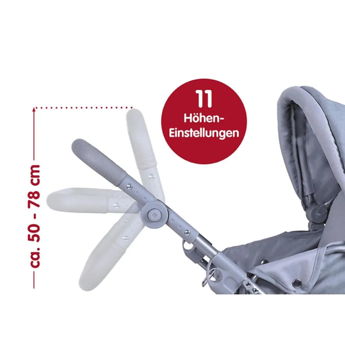 Knorrtoys Zwillingspuppenwagen Duo UMA.Das Einhorn