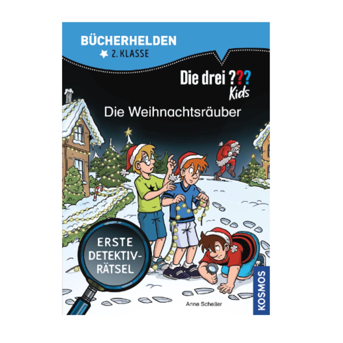 KOMSOS Die drei ??? Kids Bücherhelden 2.Kl.  Die Weihnachtsräuber