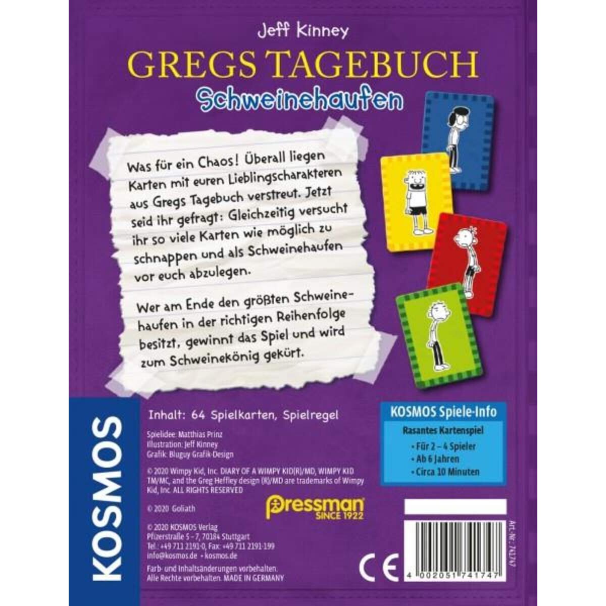 KOSMOS 74174 Gregs Tagebuch - Schweinehaufen