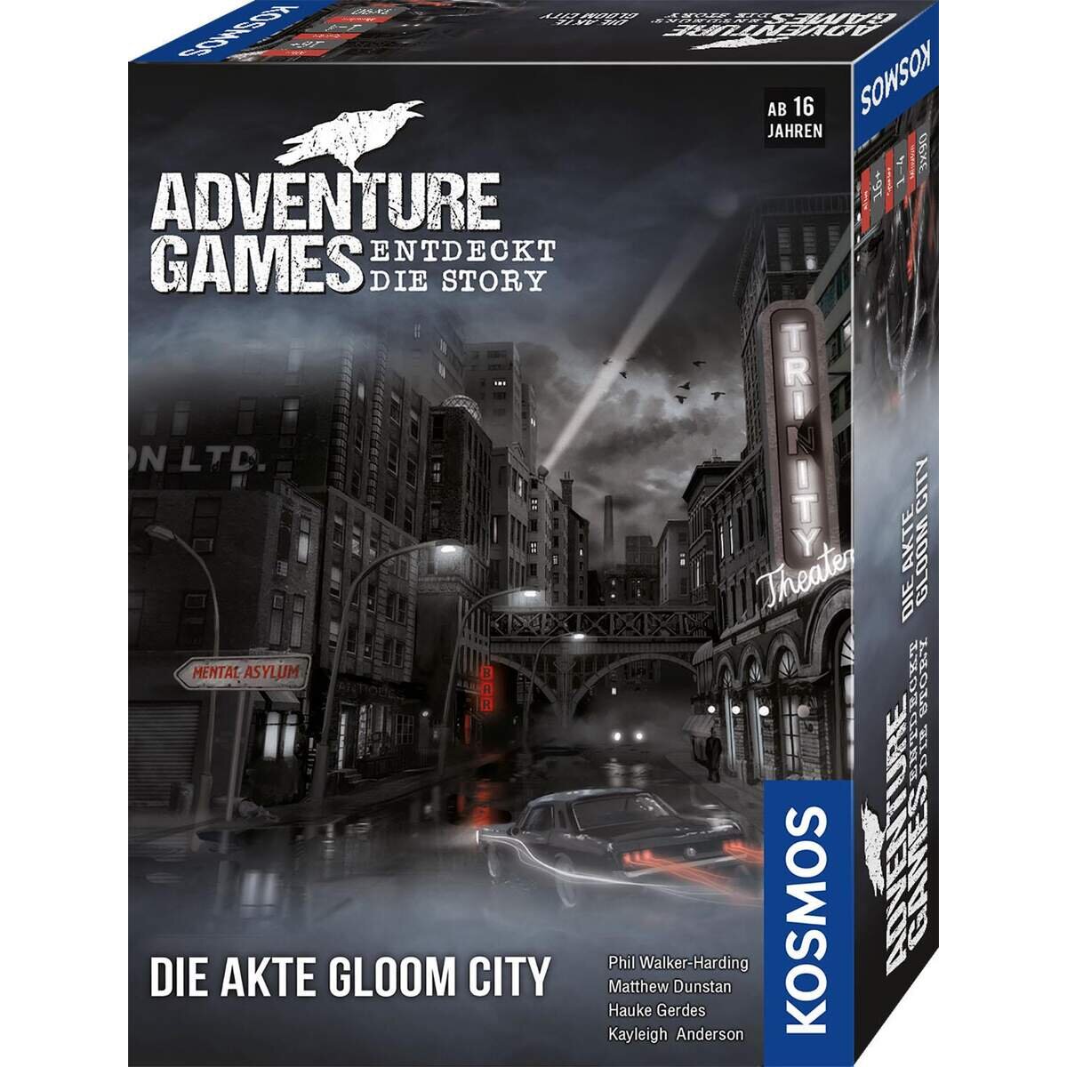 KOSMOS Adventure Games - Die Akte Gloom City