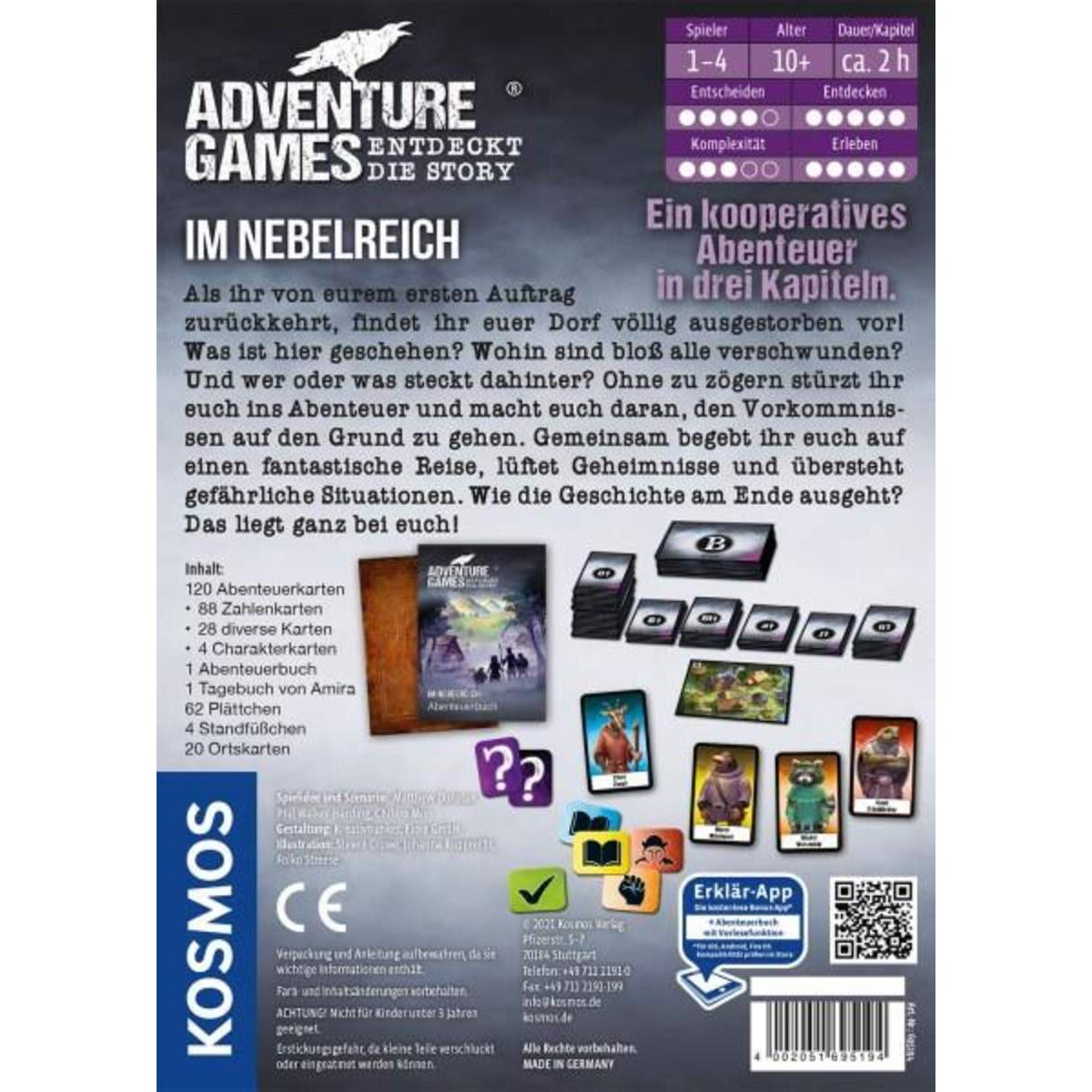 KOSMOS Adventure Games - Im Nebelreich