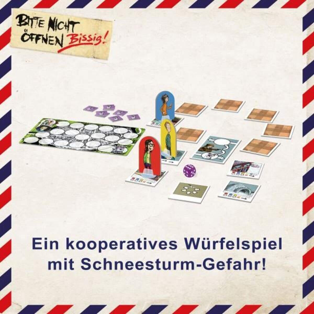 KOSMOS Brettspiel Bitte nicht öffnen - Bissig!