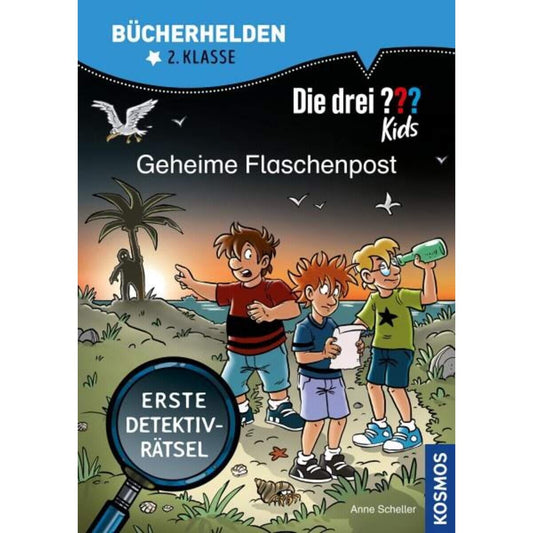 KOSMOS Bücherhelden 2. Klasse - Die drei ??? Kids Geh. Flaschenpost (Rätselspaß)