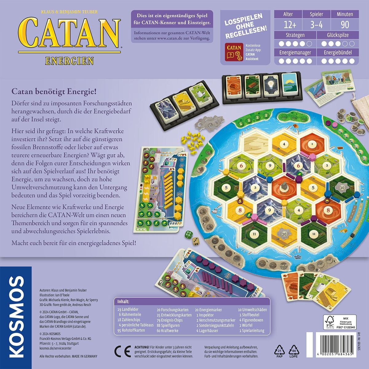 KOSMOS CATAN - Energien