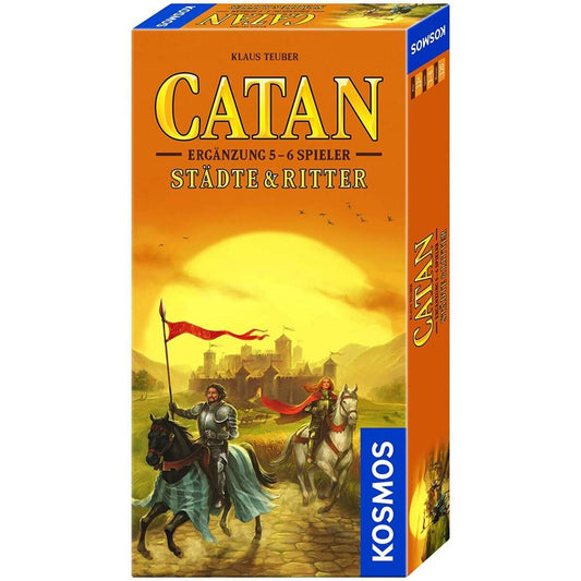 KOSMOS CATAN Städte & Ritter Ergänzung für 5-6 Spieler