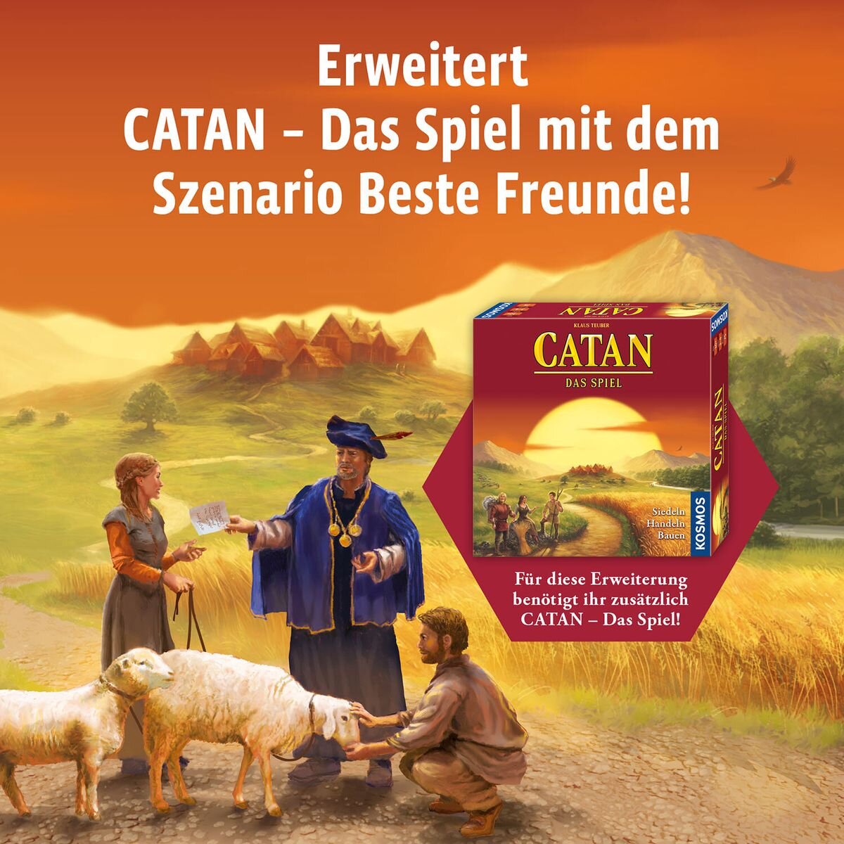 KOSMOS Catan Szenario Beste Freunde