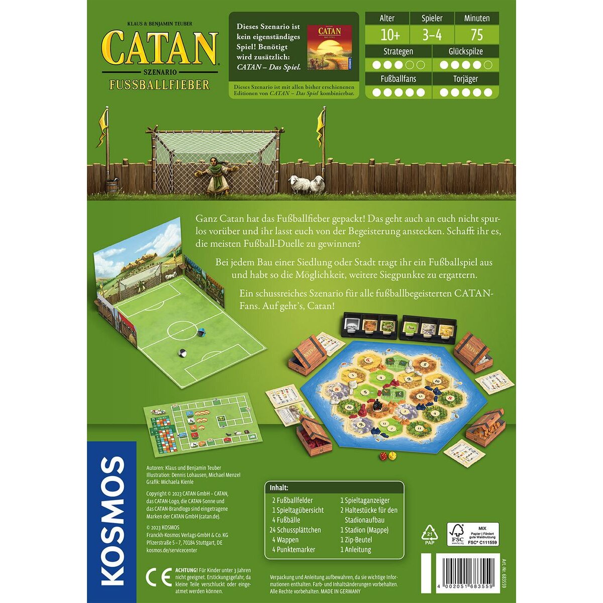 KOSMOS Catan Szenario Fußballfieber