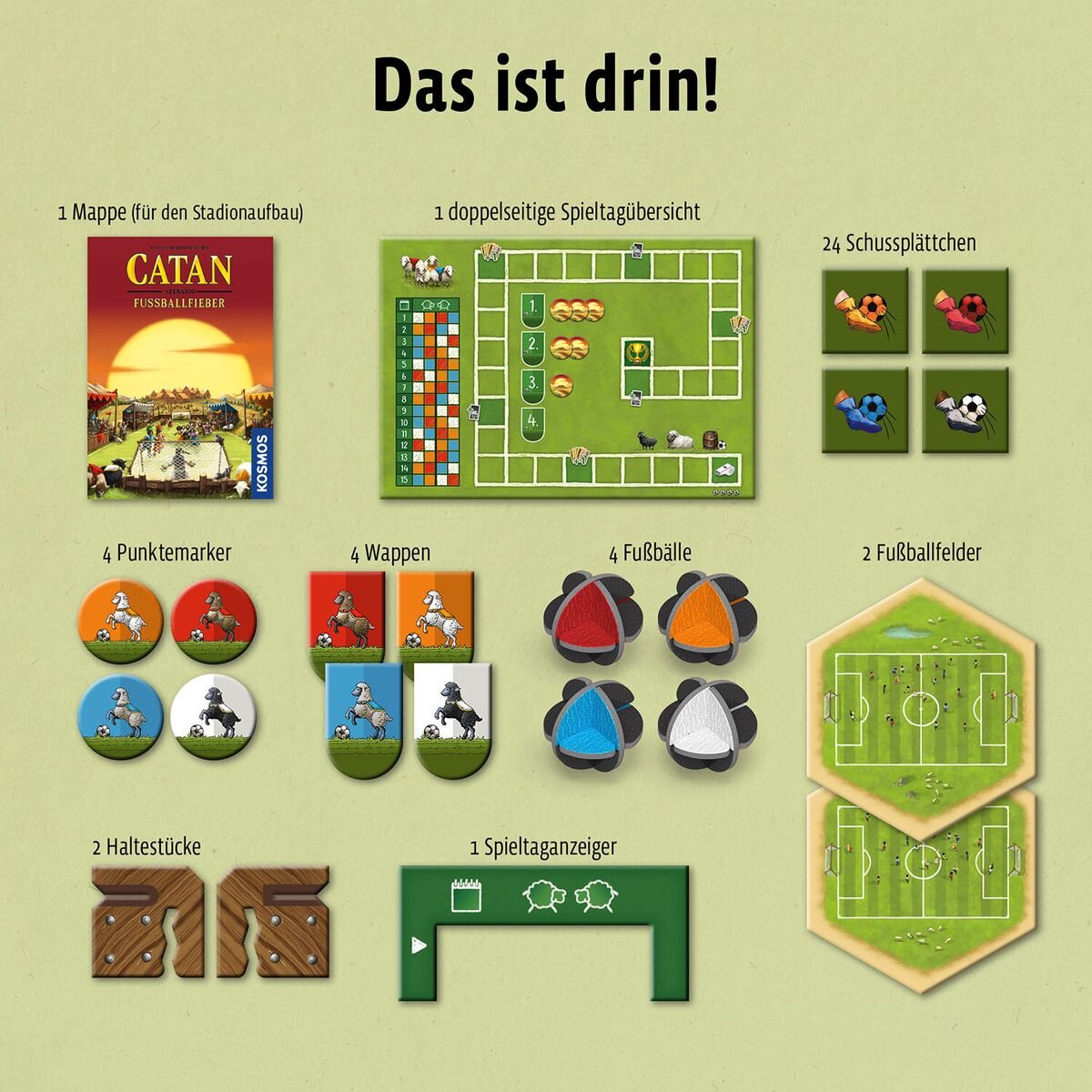 KOSMOS Catan Szenario Fußballfieber