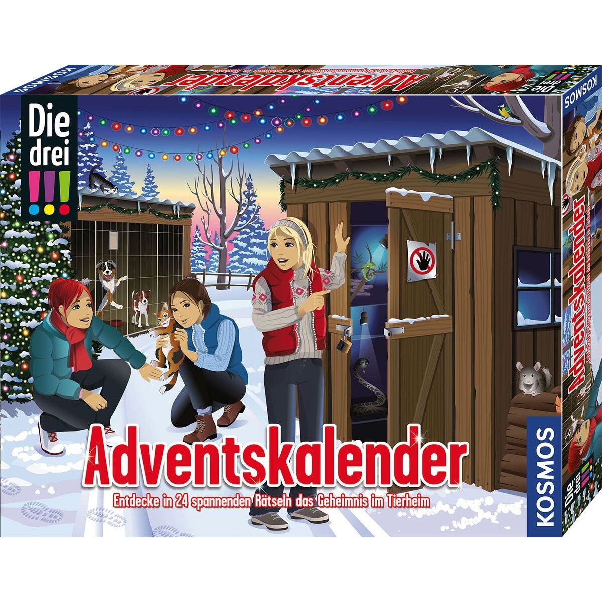 KOSMOS Die drei !!! Adventskalender 2024