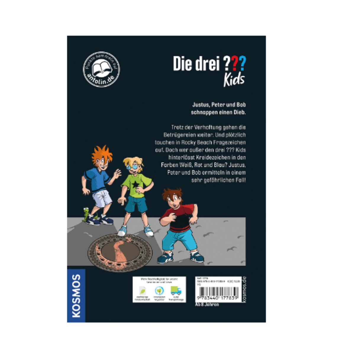 KOSMOS Die Drei ??? Kids 97 Die Fragezeichen-Falle