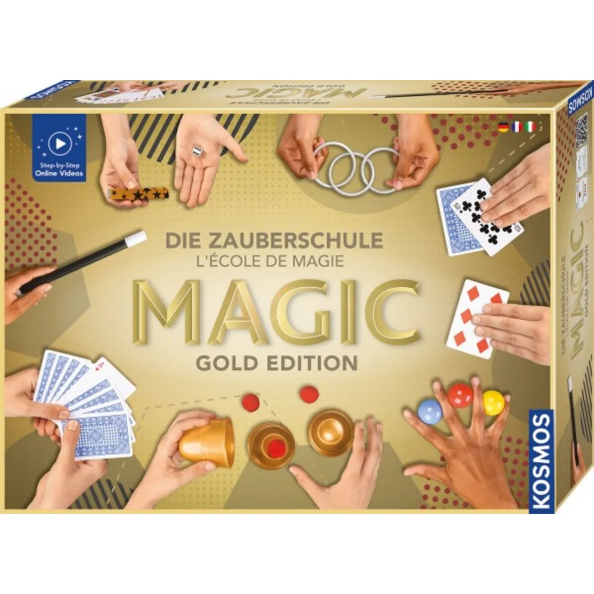 KOSMOS Die Zauberschule Magic - Gold Edition – Hartfelder Spielzeug