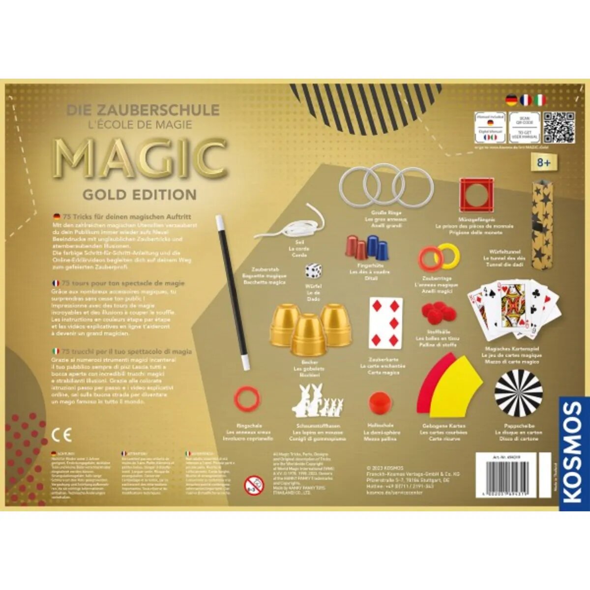 KOSMOS Die Zauberschule Magic - Gold Edition