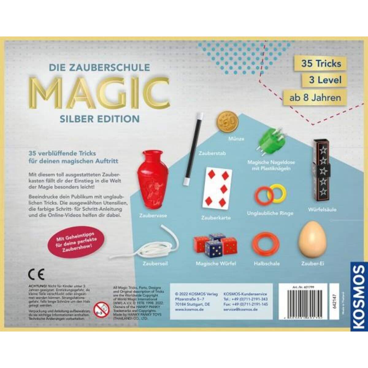 KOSMOS Die Zauberschule MAGIC Silber Edition