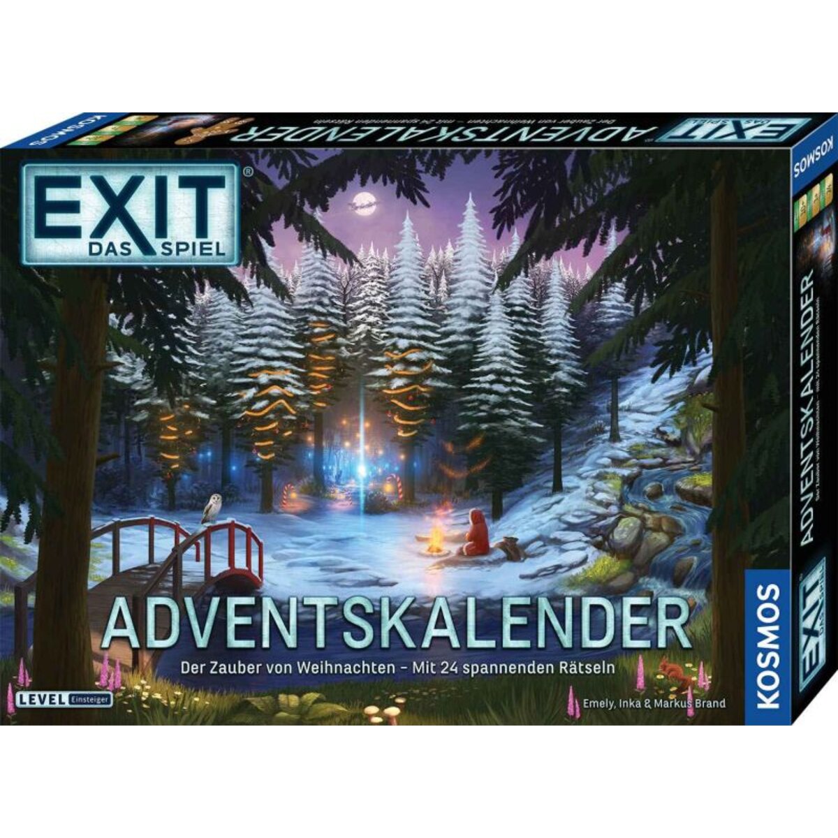KOSMOS Exit - Das Spiel - Adventskalender: Der Zauber von Weihnachten