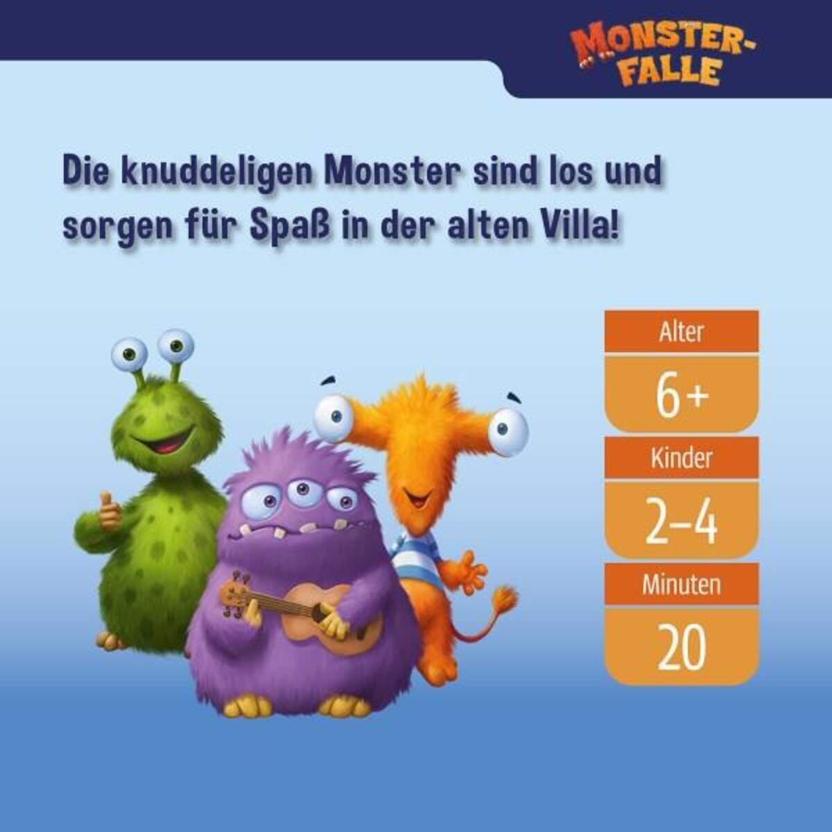 KOSMOS Monsterfalle -  Schubs ... und schwups!